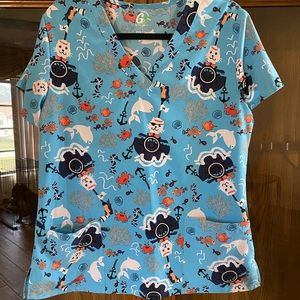 Women scrub top